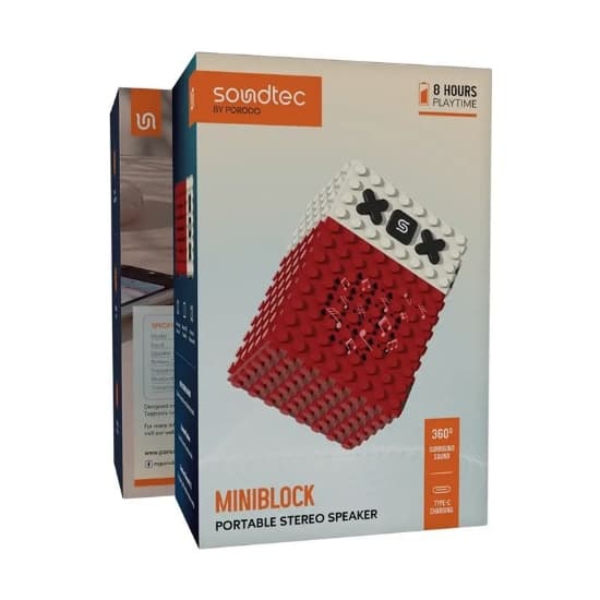 تصویر  اسپیکر پرودو مدل Soundtec MiniBlock